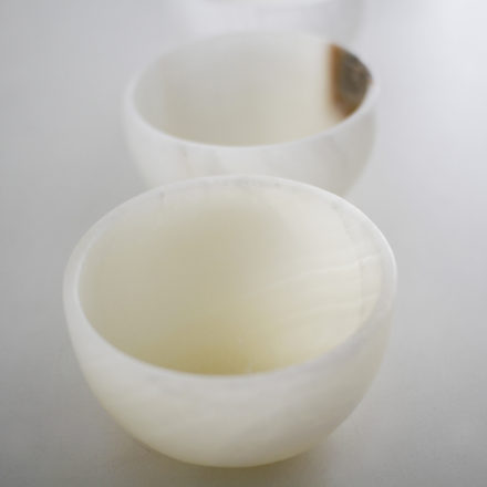 Handmade White Onyx Bowl