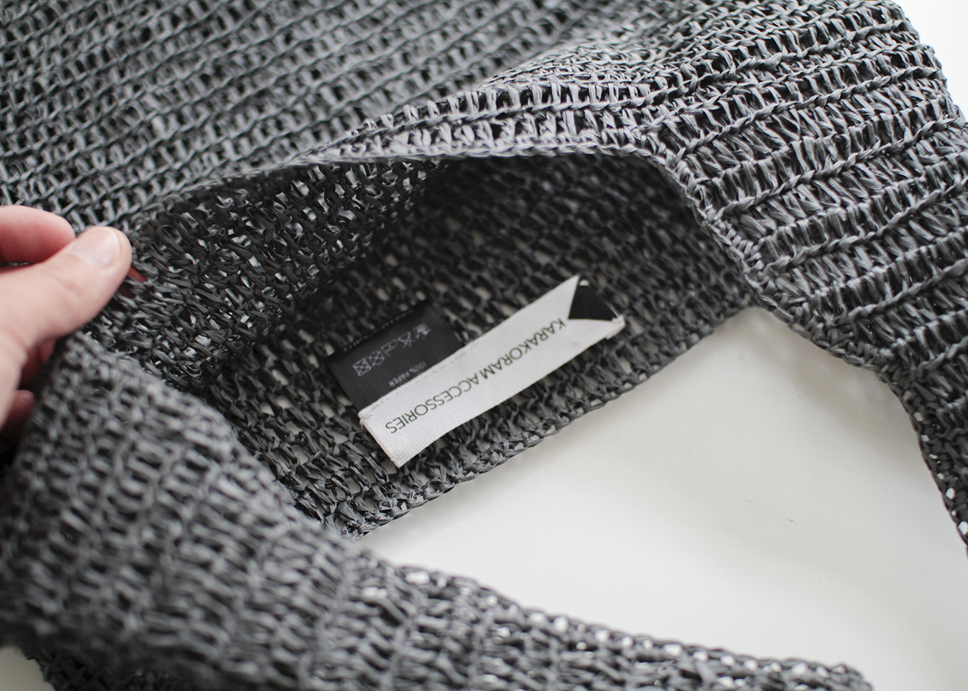 outlet] Paper Crochet Bag | doinel / ドワネル