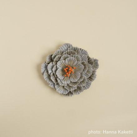 Ceramic flowers - Sinivuokko