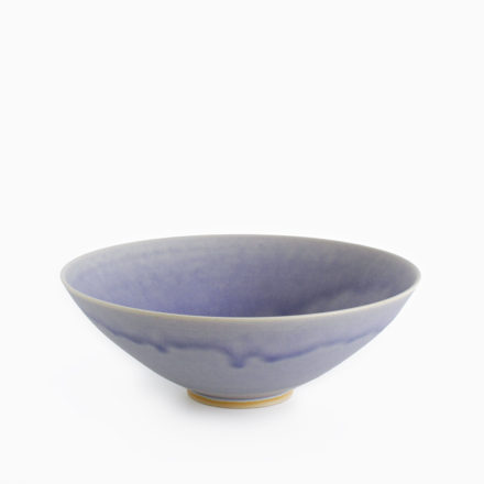 Stoneware Bowl 20cm - matt iris blue