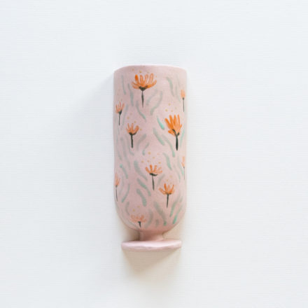 Hiljaiselo - Floral small vase