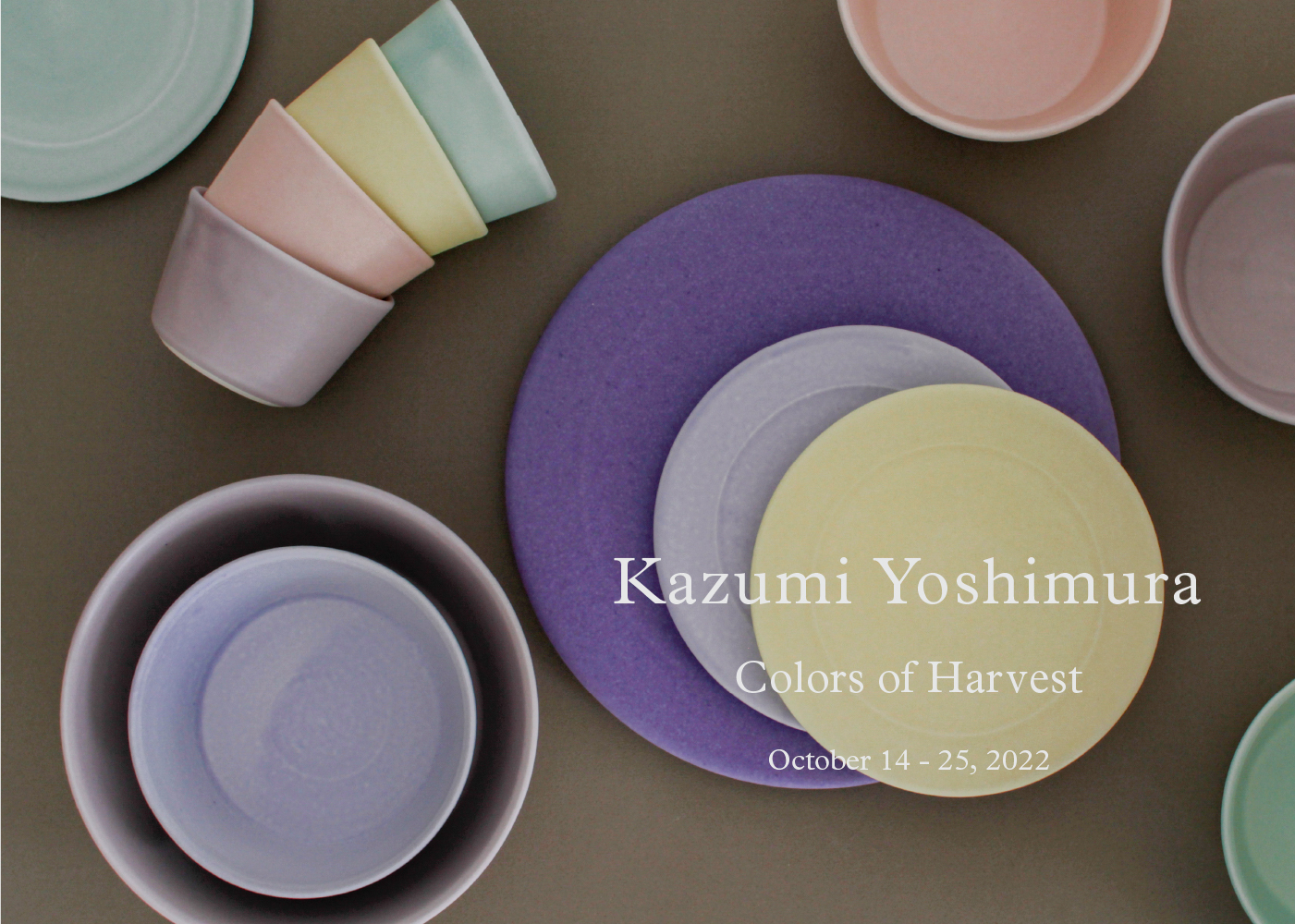 Kazumi Yoshimura Exhibition<br>Colors of Harvest | doinel / ドワネル