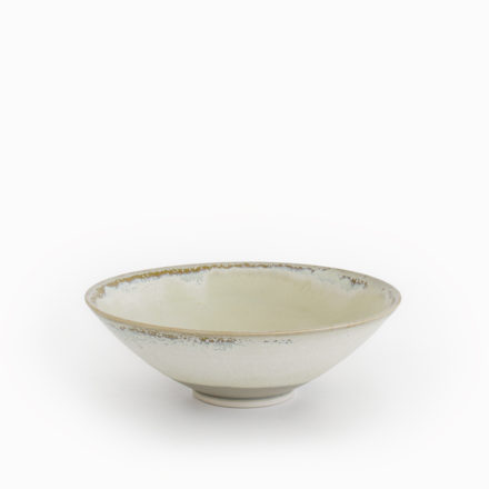 Stoneware Bowl 20cm - double glazed grey-green