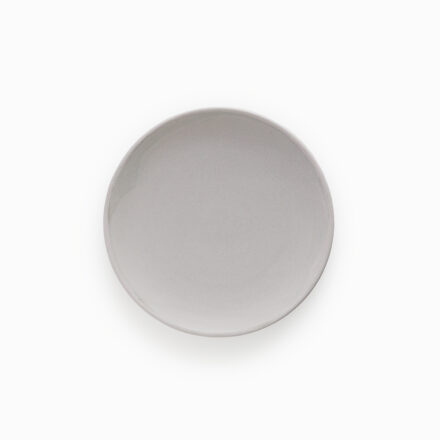 Stoneware Plate -dove grey φ18 x h2