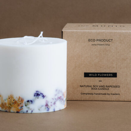 Soy wax large candle 1700ml