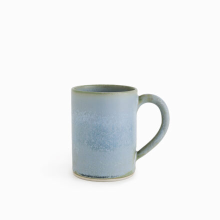 Stoneware Mug -crystallized blue green φ8 x h11